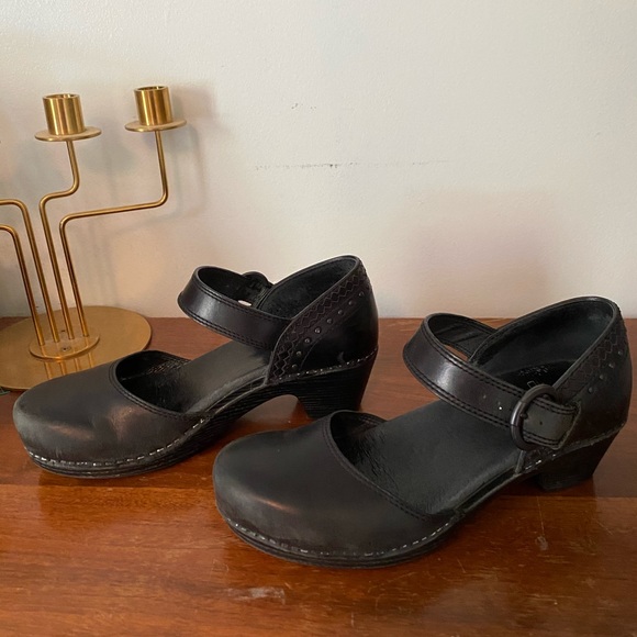 Dansko | Shoes | Dansko Makenna Black Studded Mary Janes 37 | Poshmark